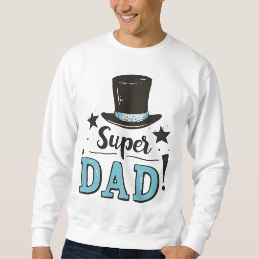 Vatertag - Super Vater Celebration Sweatshirt (Vorderseite)