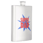 Vatertag Super Vater Flask Flachmann (Rechts)