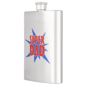 Vatertag Super Vater Flask Flachmann (Links)