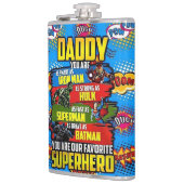 Vatertag - Superdad Flachmann (Links)