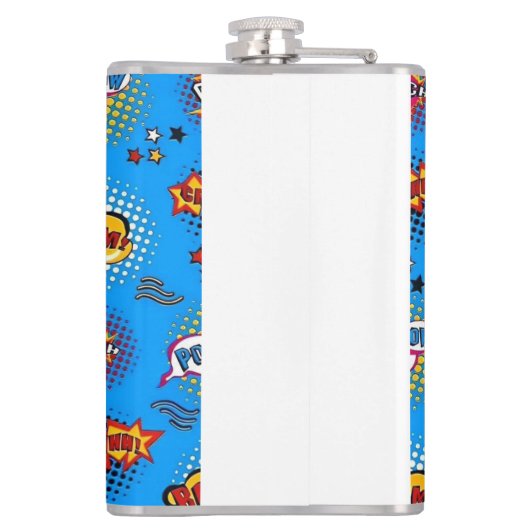 Vatertag - Superdad Flachmann (Rückseite)