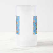 Vatertag - Superdad Mattglas Bierglas (Mittel)