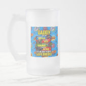 Vatertag - Superdad Mattglas Bierglas (Links)