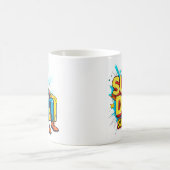 Vatertag-Superheld Kaffeetasse (Mittel)