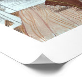 Vatertag Superheld-Seemann-Poster Poster (Ecke)