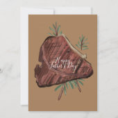 Vatertag T Bone Steak Rosemary Sprigs (Vorderseite)