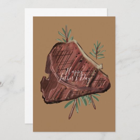 Vatertag T Bone Steak Rosemary Sprigs (Vorne/Hinten)