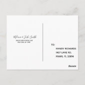 Vatertag T Bone Steak Rosemary Sprigs Postkarte (Rückseite)