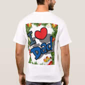 Vatertag T-Shirt (Rückseite)