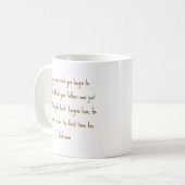 Vatertag-Tasse Kaffeetasse (Vorderseite Links)