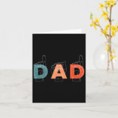 Vatertag Taubstumme Zeichensprache Karte (Gelbe Blume)