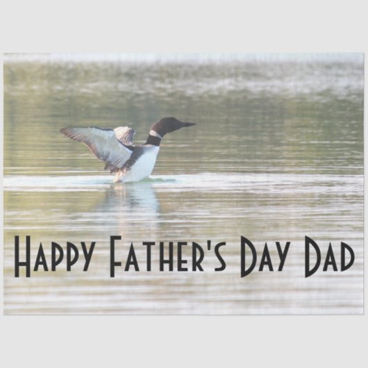 Vatertag - Tissue Paper Seidenpapier (Vorderseite)