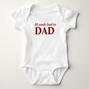 Vatertag Tribut an Papa Baby Strampler