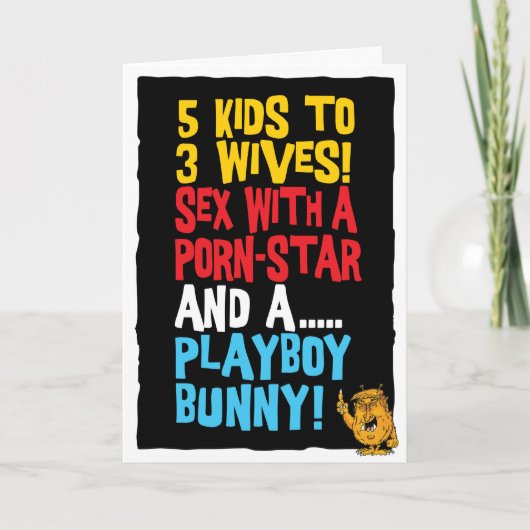 Vatertag ... Trump Karte (Vorderseite)