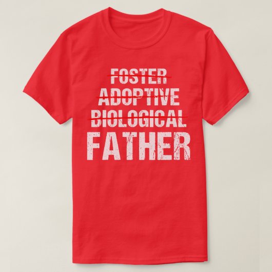 Vatertag Typografie Design T-Shirt (Design vorne)