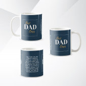 Vatertag Typografie Kaffee Tasse