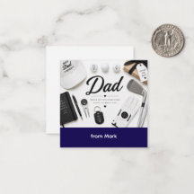 Vatertag, um Papa in Grün mit Liebe zu golfen Not