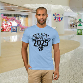 Vatertag "Unser erster Vatertag" T-Shirt