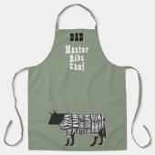 Vatertag, Vater Best Ribs Man Beef Schürze (Vorderseite)