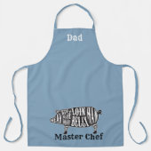 Vatertag, Vater Bester Koch Schürze (Vorderseite)