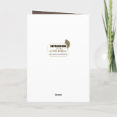 Vatertag, Vater-Chef, Indianerheirat, Schwarz Karte (Rückseite)