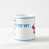 Vatertag Vater Daughter Hero Kaffeetasse (Mittel)