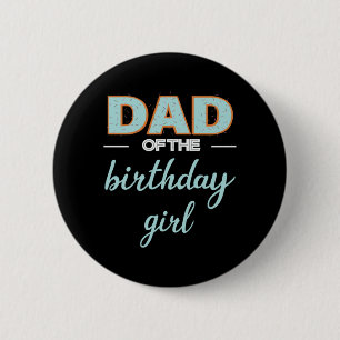 Vatertag Vater der Geburtstagskarte Button