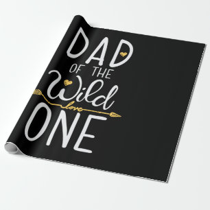 Vatertag Vater der wilden Liebe Eins Geschenkpapier