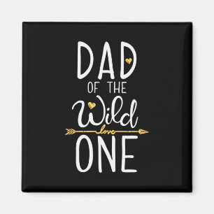 Vatertag Vater der wilden Liebe Eins Magnet