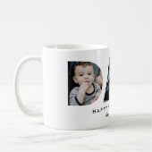 Vatertag Vater Foto Buchstaben Kaffeetasse (Links)