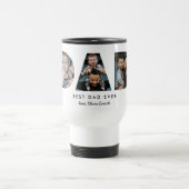 Vatertag Vater Foto Buchstaben Reisebecher (Mittel)