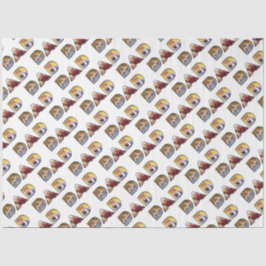 Vatertag Vater Foto Collage Custom Muster Seidenpapier