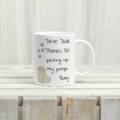 Vatertag Vater von Hundeschenk Kaffeetasse