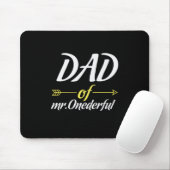 Vatertag Vater von Mr. Onederful Mousepad (Mit Mouse)