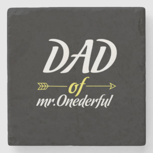 Vatertag Vater von Mr. Onederful Steinuntersetzer
