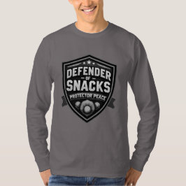 Vatertag Verteidiger der Snacks T-Shirt
