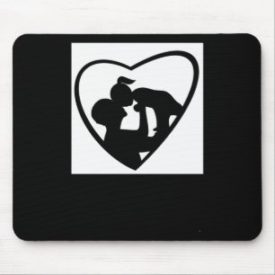Vatertag Vibes Sticker Mousepad