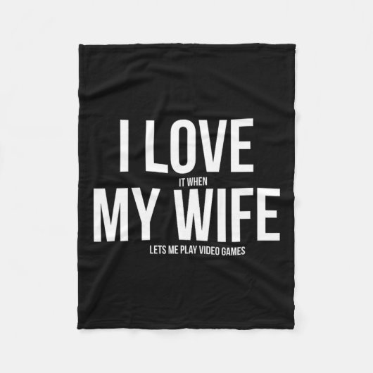 Vatertag Videospiel-Vater Fleecedecke (Vorderseite)