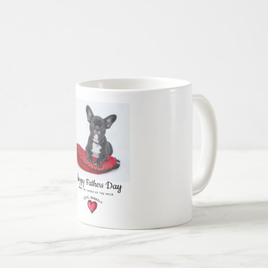 Vatertag vom Hund-Foto Kaffeetasse (VorderseiteRechts)