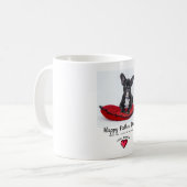 Vatertag vom Hund-Foto Kaffeetasse (Vorderseite Links)