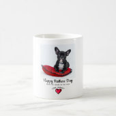 Vatertag vom Hund-Foto Kaffeetasse (Mittel)