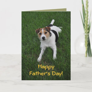 Vatertag vom Hund Karte