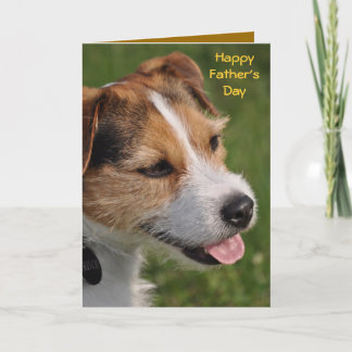 Vatertag vom Hund Karte