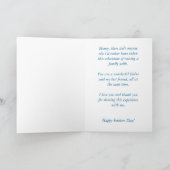 Vatertag - Von der Ehefrau Karte (Innenseite)