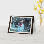 Vatertag - von Ihrer Tochter Karte (Gelbe Blume)