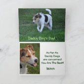 Vatertag von Janz von den Dog Cards Karte (Innenseite)