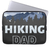 Vatertag Wandern Vater Laptopschutzhülle (Vorderseite)