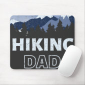 Vatertag Wandern Vater Mousepad (Mit Mouse)
