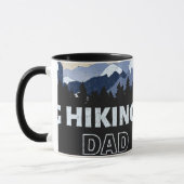 Vatertag Wandern Vater Tasse (Links)