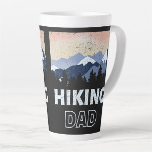 Vatertag Wandernder Vater Milchtasse